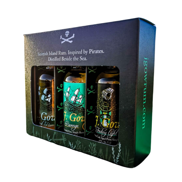 J. Gow Orkney Rum Taster Gift Set Craft56°