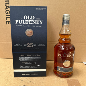 You added <b><u>*DAMAGED BOX* Old Pulteney - 25 Year Old Single Malt Whisky (70cl)</u></b> to your cart.