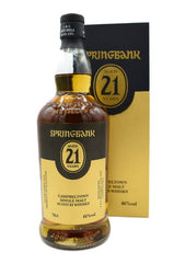 Springbank - 21 Year Old Single Malt Whisky - Craft56°