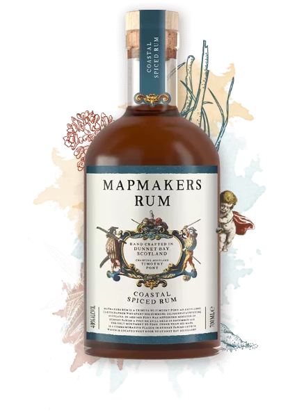 Mapmakers Rum - Coastal Spiced Rum - Craft56°