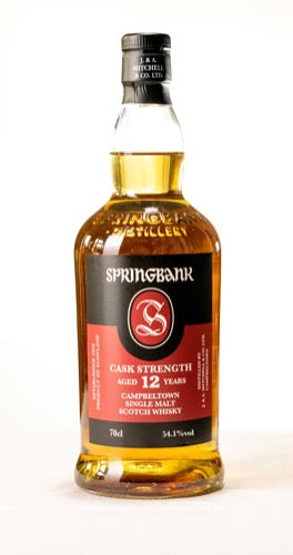 Springbank - 12 Year Old Cask Strength Single Malt Whisky - Craft56°