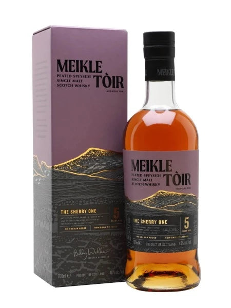 Meikle Toir 5 Year Old The Sherry One Single Malt Whisky - Craft56°